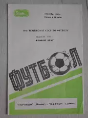 Программа Торпедо Москва - Шахтер Донецк с автографами Пригода, Грачева и тд