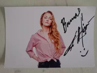 Автограф Анны Казючиц