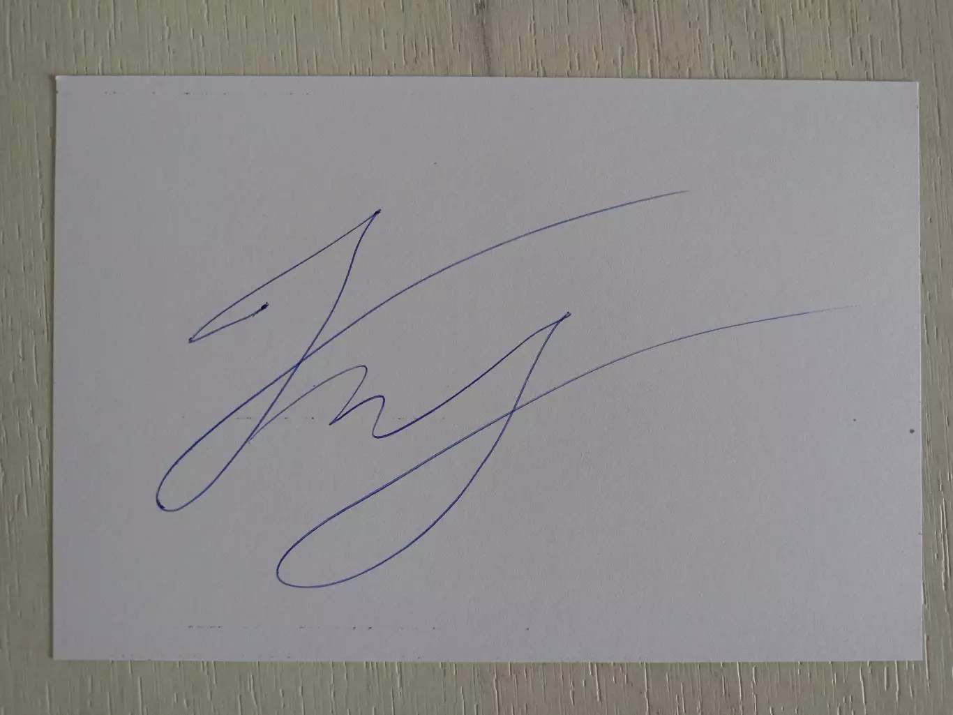 Автограф Романа Копылова (российский боец смешанного стиля (ММА)) 5