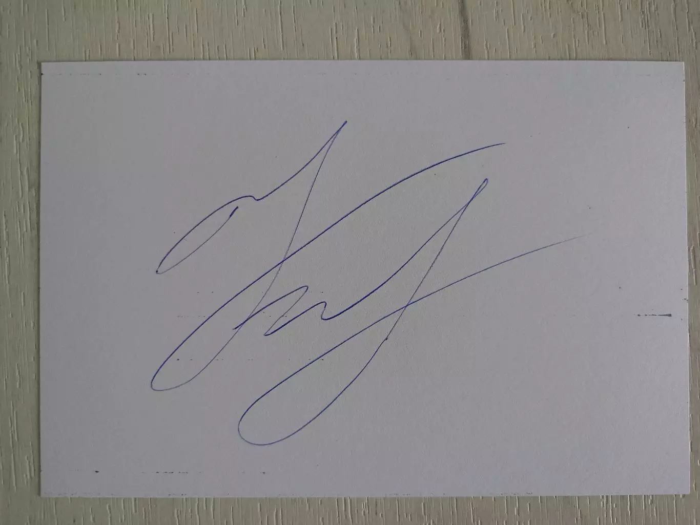 Автограф Романа Копылова (российский боец смешанного стиля (ММА)) 5