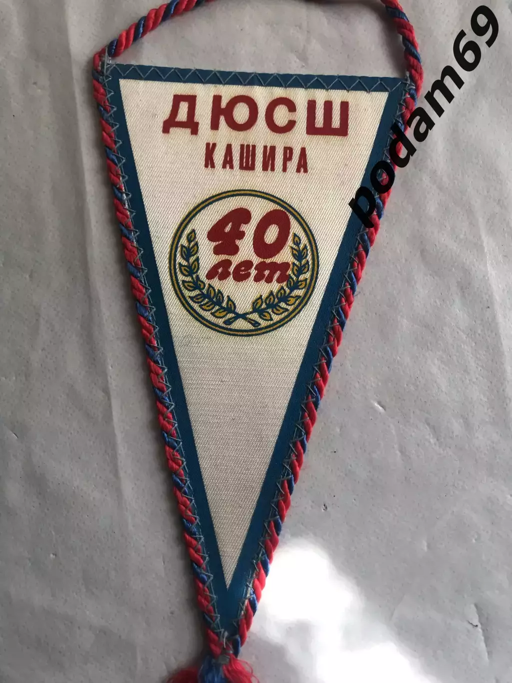 Вымпел ДЮШС Кашира 40 лет