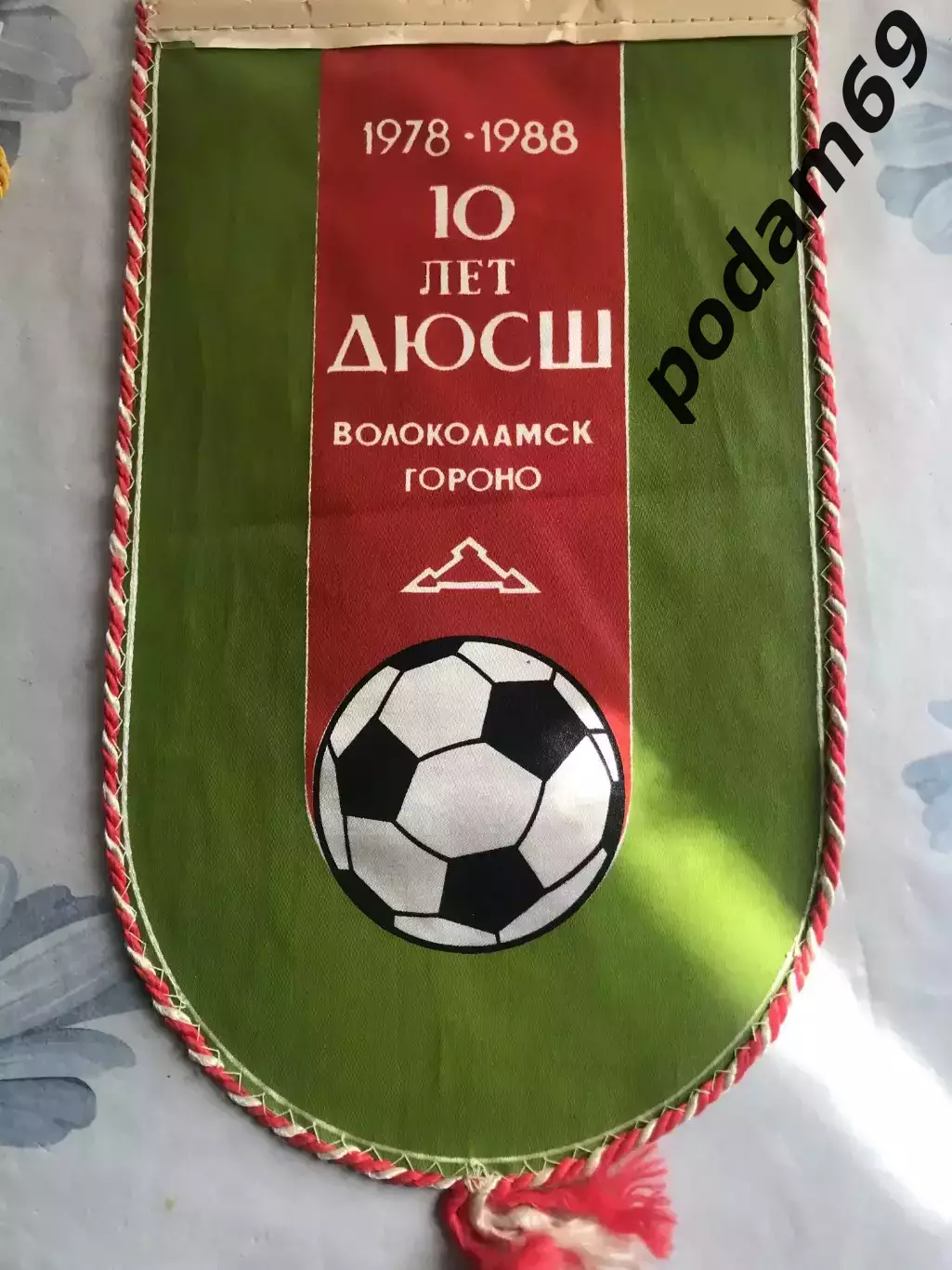 Вымпел 10 лет ДЮШС Волоколамск