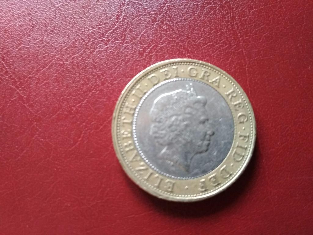 монета 2 фунта стерлингов Великобритании - 1999