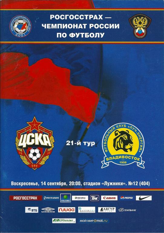 ЦСКА - Луч Владивосток 2008