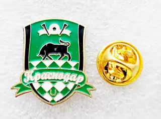 Футбол. Футбольный клуб. Знак. ФК КРАСНОДАР - РОССИЯ.