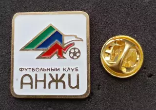 Футбол. Футбольный клуб. Знак. ФК АНЖИ Махачкала - РОССИЯ.