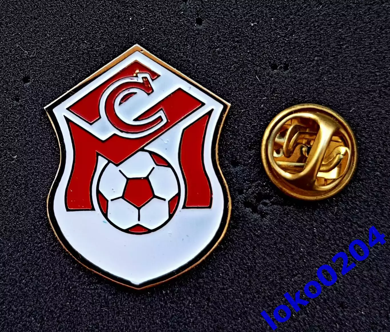 Футбол. Футбольный клуб. Знак. ФК СПАРТАК Москва - РОССИЯ.