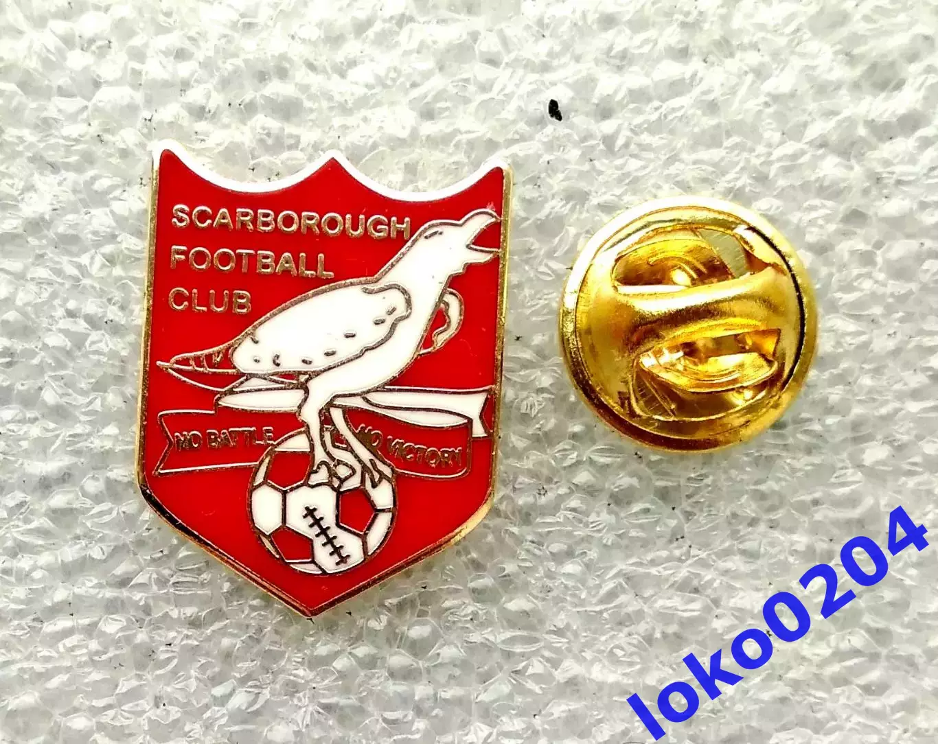 Футбол. Клубы мира. Скарборо ФК - Scarborough FC - АНГЛИЯ (16Х20 мм).