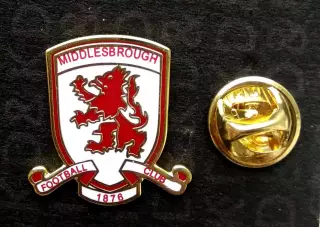 Футбол. Клубы мира. Мидлсбро ФК - Middlesbrough FC, АНГЛИЯ (20х22 мм).