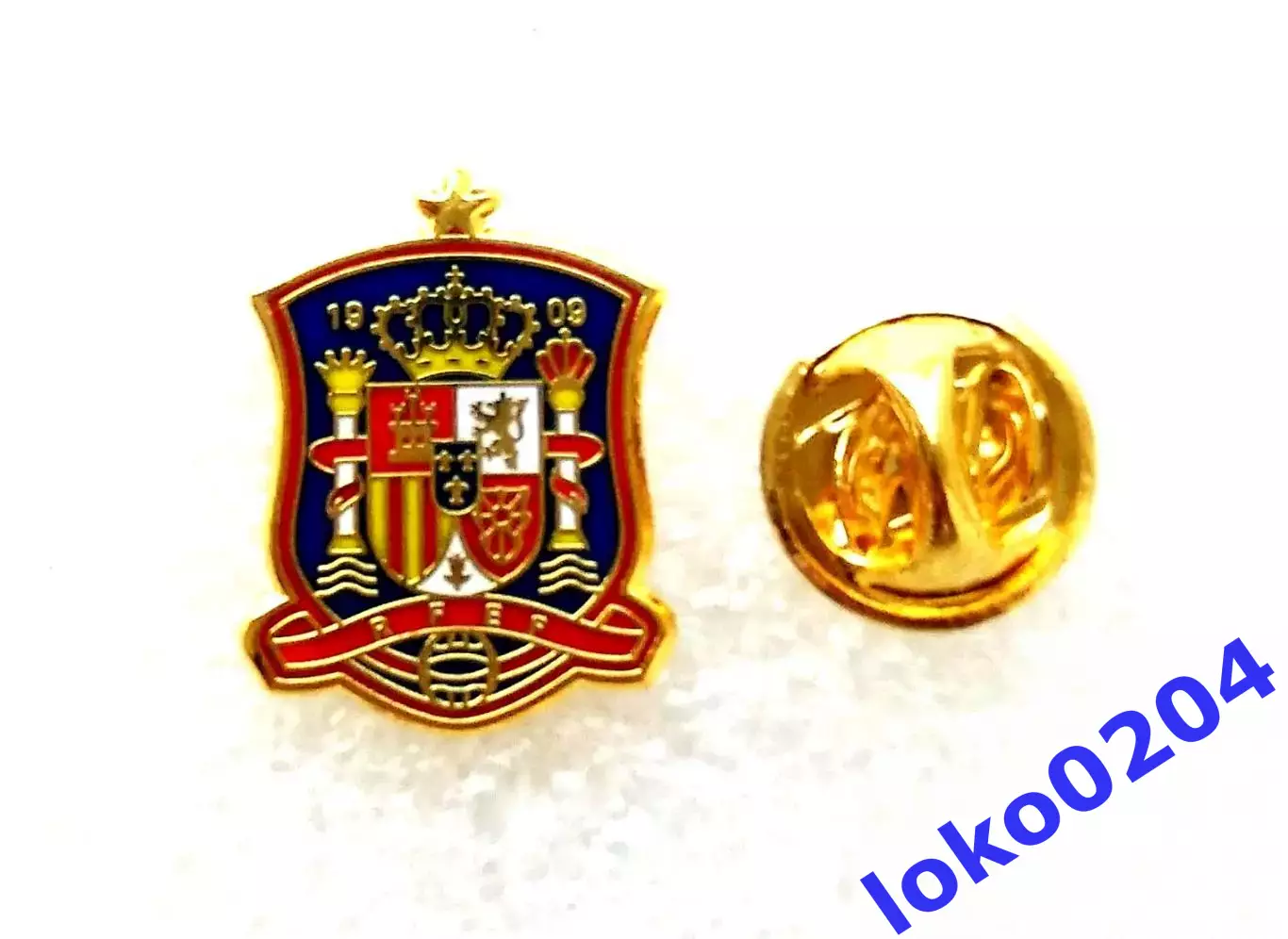 Знак Футбол Федерация - ИСПАНИЯ.