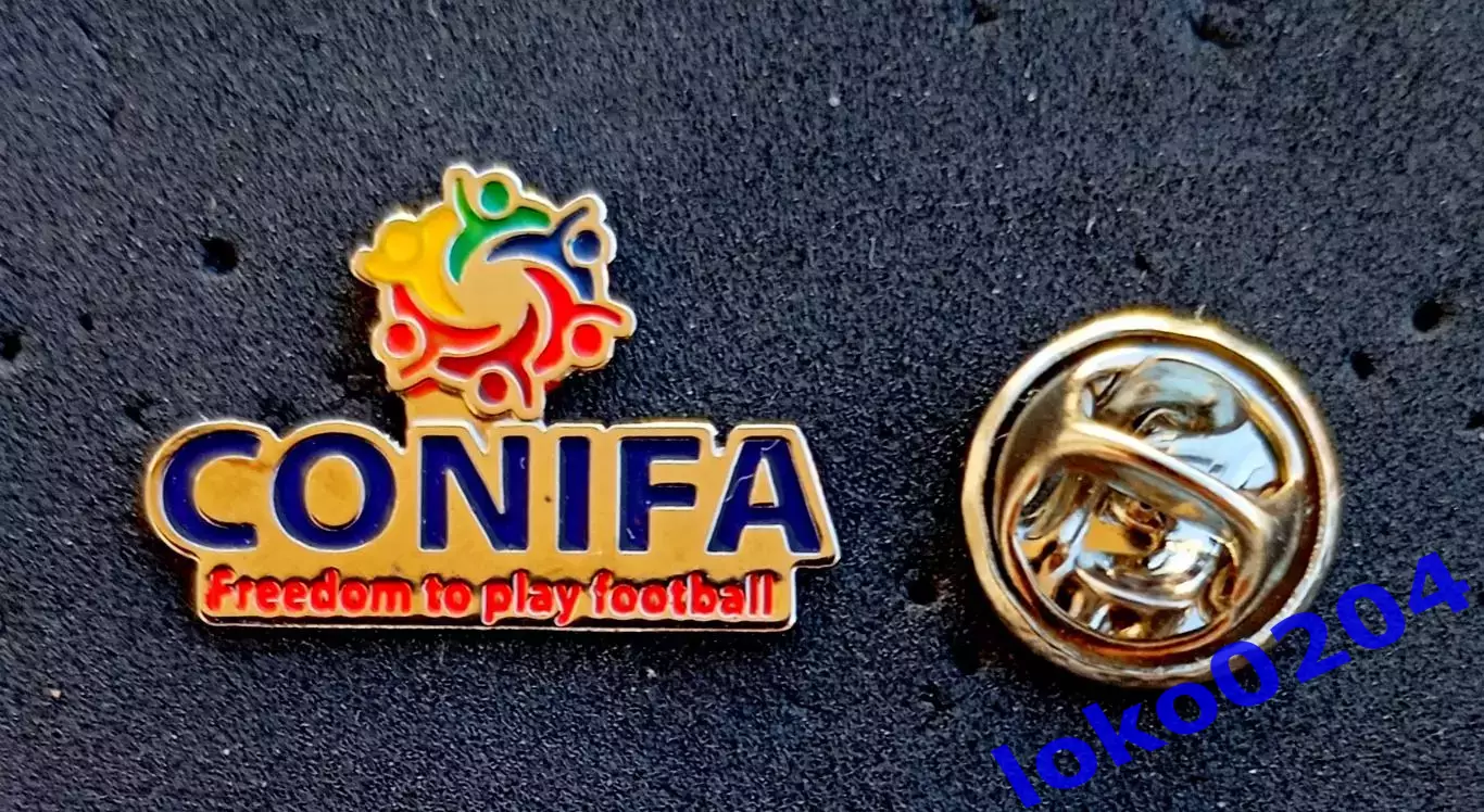 Футбол Знак. CONIFA-Конфедерация независимых футбольных ассоциаций.