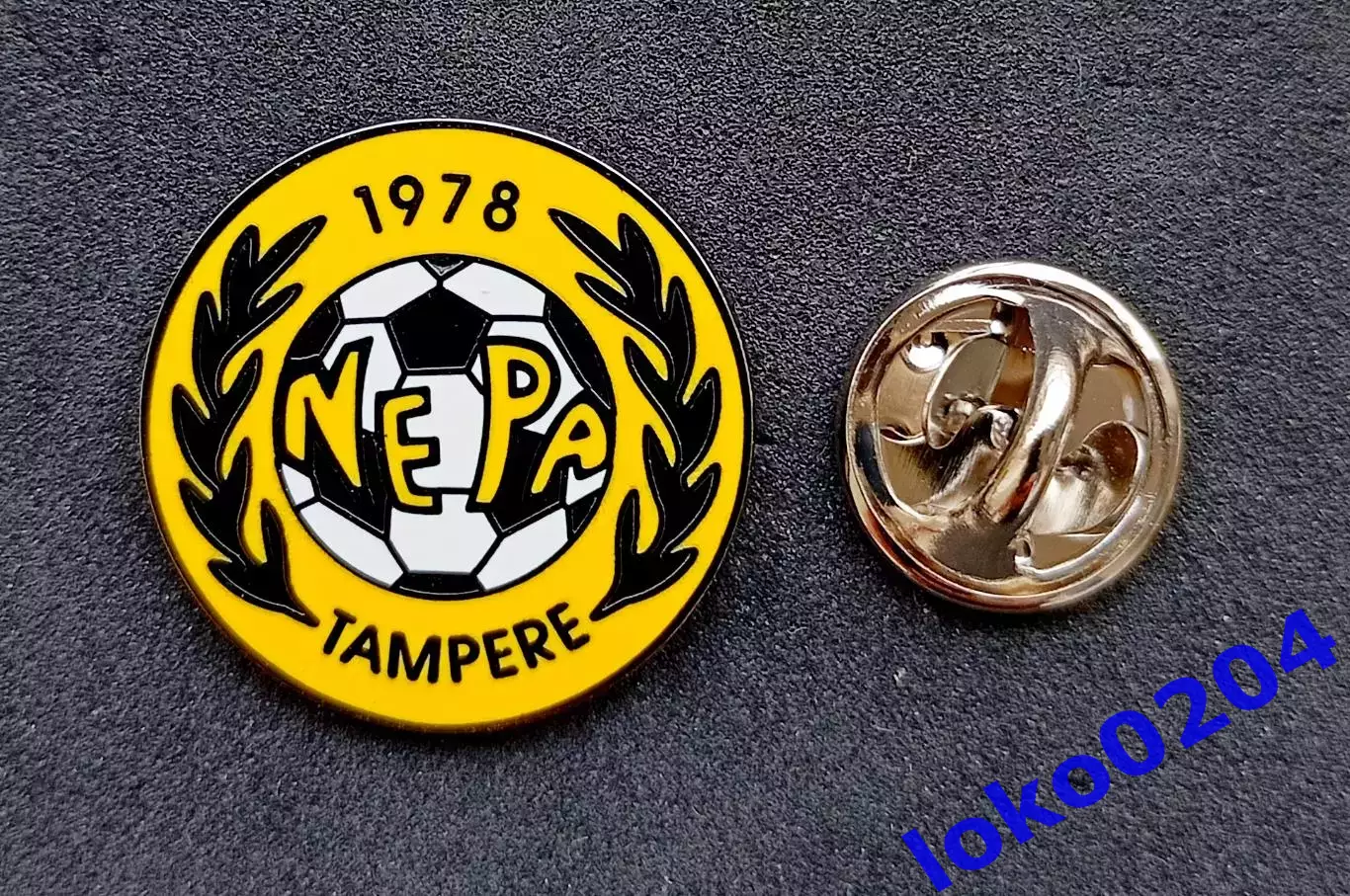 Знак. Футбол. Клубы мира. НеПа Тампере - NePa Tampere, ФИНЛЯНДИЯ.