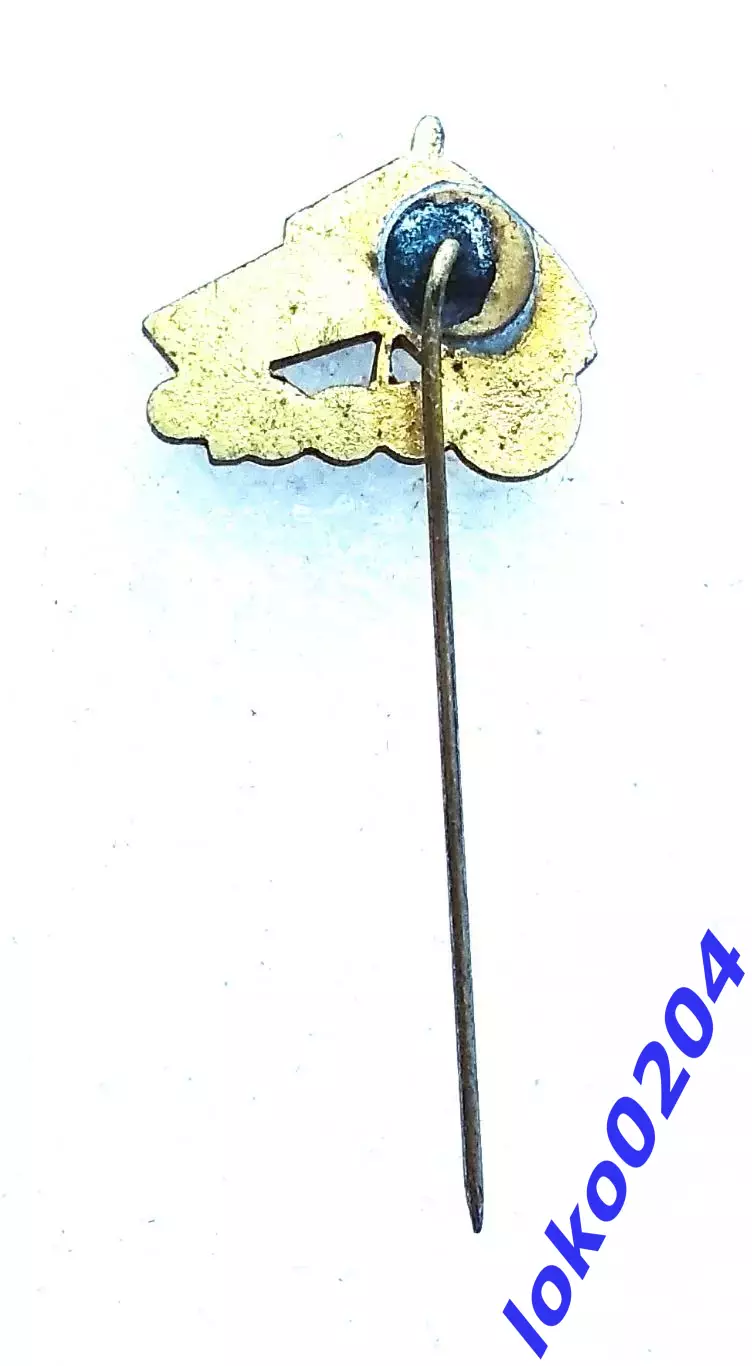 Знак Футбол. Матч Венгрия - СССР, (1950-е гг., изготовлен в Венгрии). 1