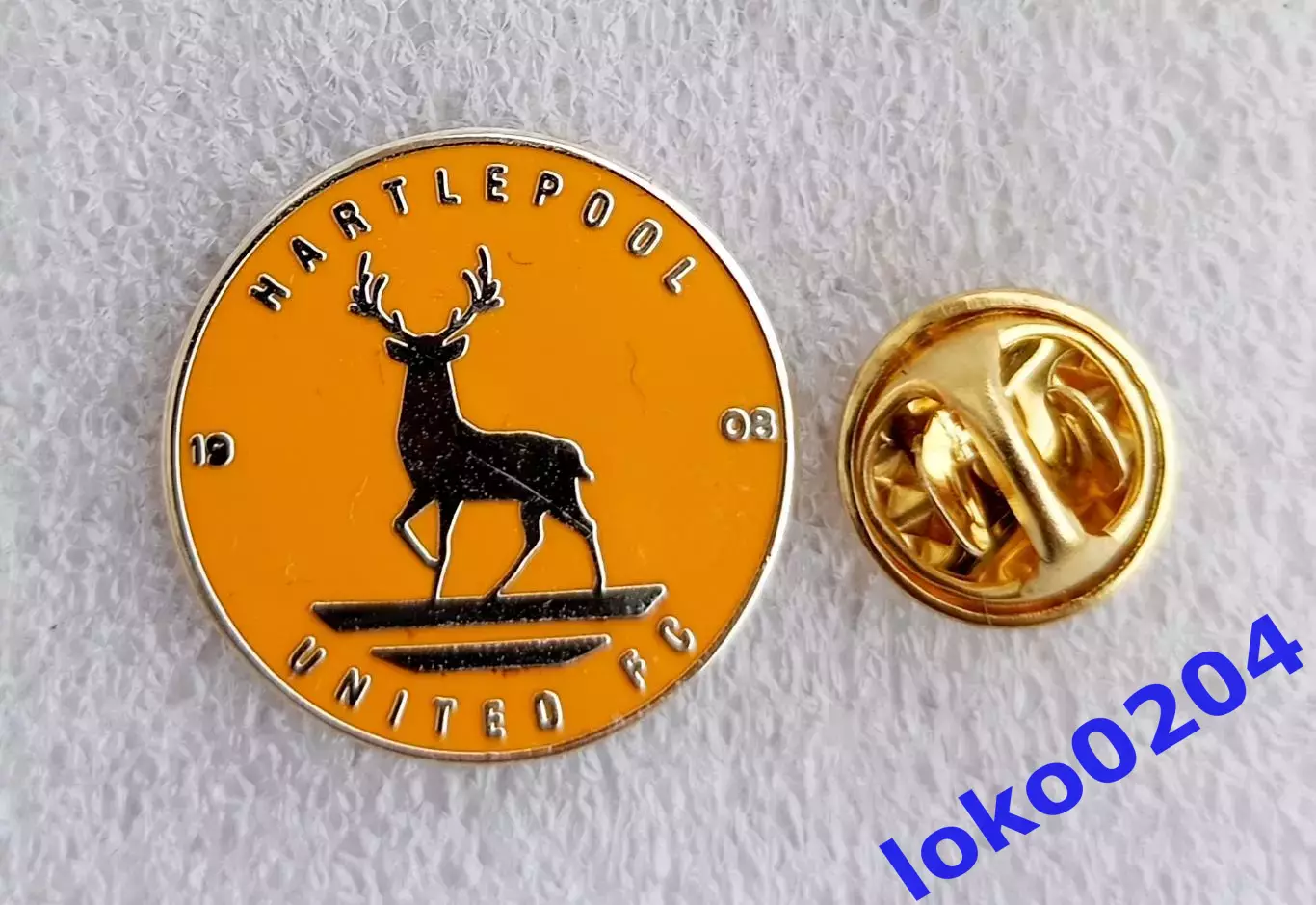 Знак. Футбол. Хартлпул Юнайтед - Hartlepool United Football Club, АНГЛИЯ.