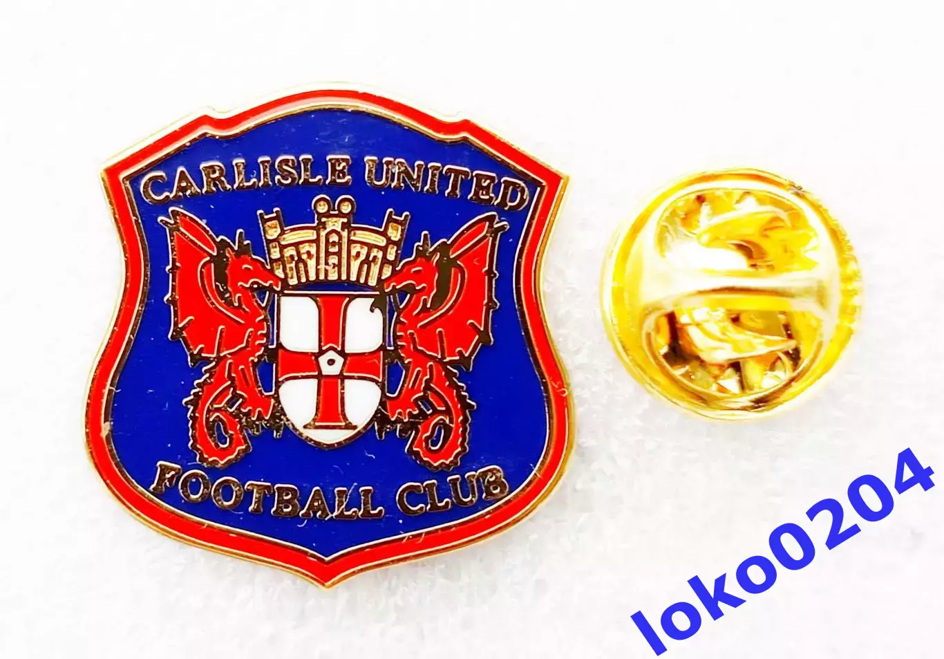 Знак. Футбол. Карлайл Юнайтед - Carlisle United Football Club, АНГЛИЯ.