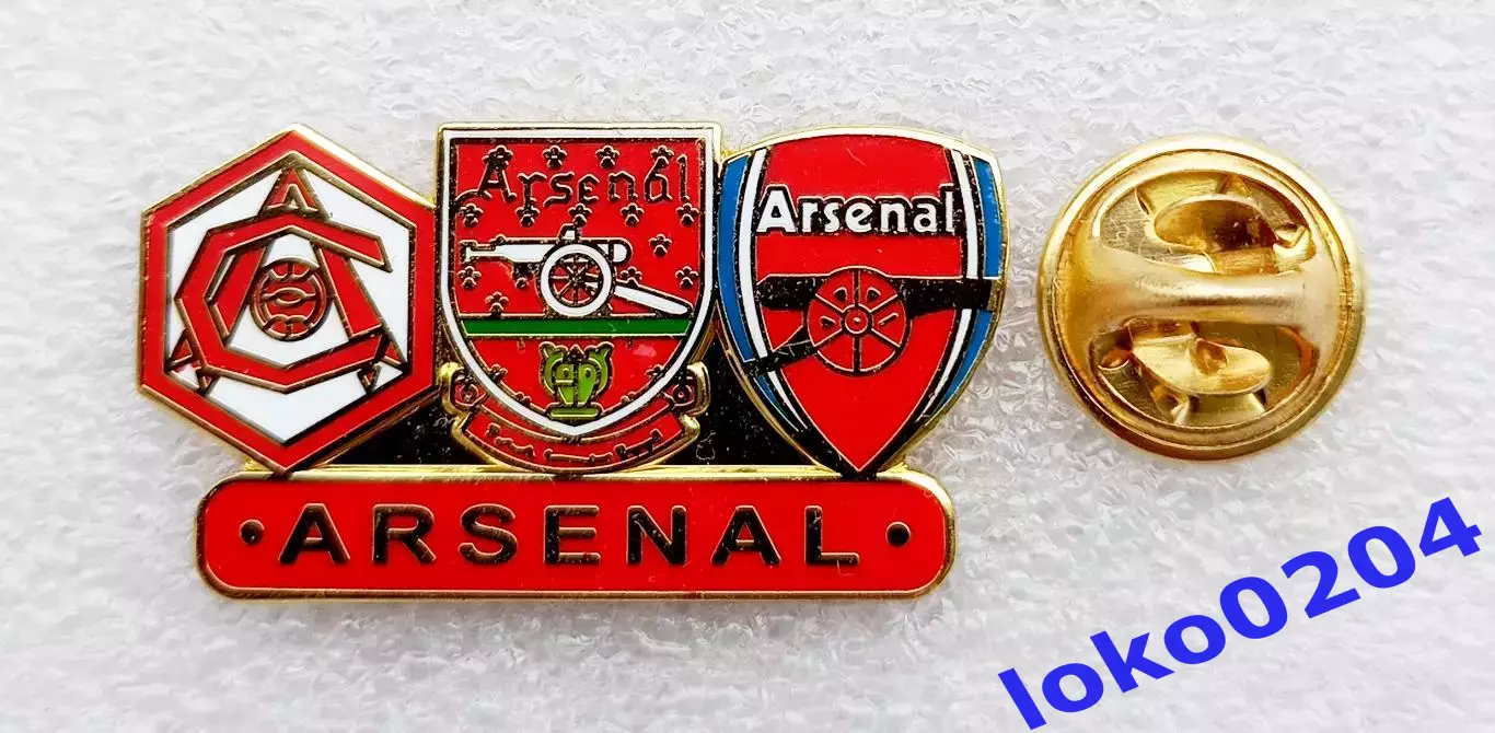 Знак. Футбол.АРСЕНАЛ Лондон-ARSENAL Football Club, АНГЛИЯ (история эмблем клуба)
