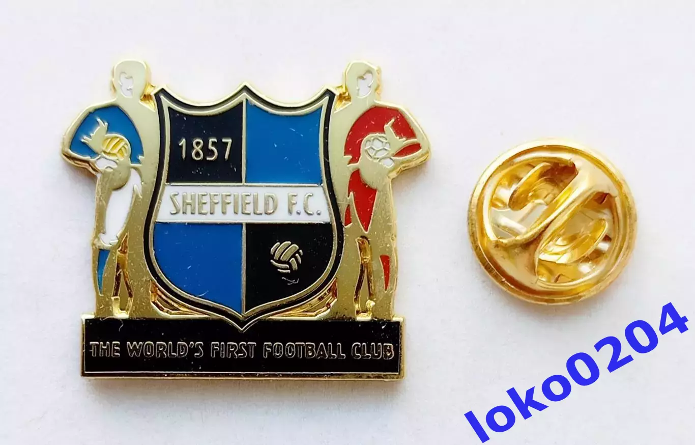 Футбол. Клубы мира. ШЕФФИЛД - Sheffield Football Club , АНГЛИЯ (старейший клуб).