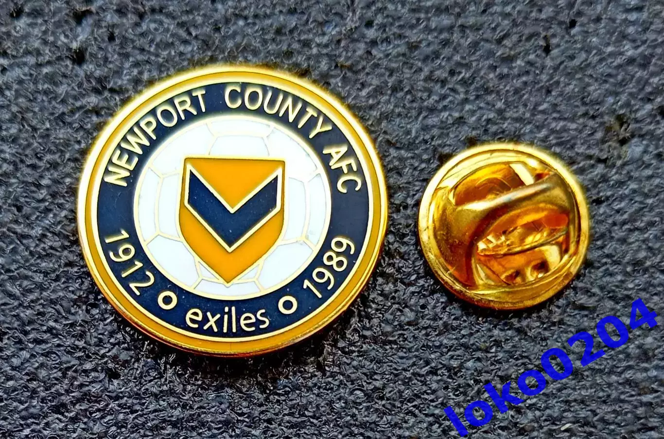 Футбол. Футбол. клуб. Знак. Ньюпорт Каунти-Newport County Association FC-УЭЛЬС.
