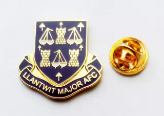 Футбол. Знак. Клубы мира. Ллантуит Мейджор - Llantwit Major A.F.C., УЭЛЬС.