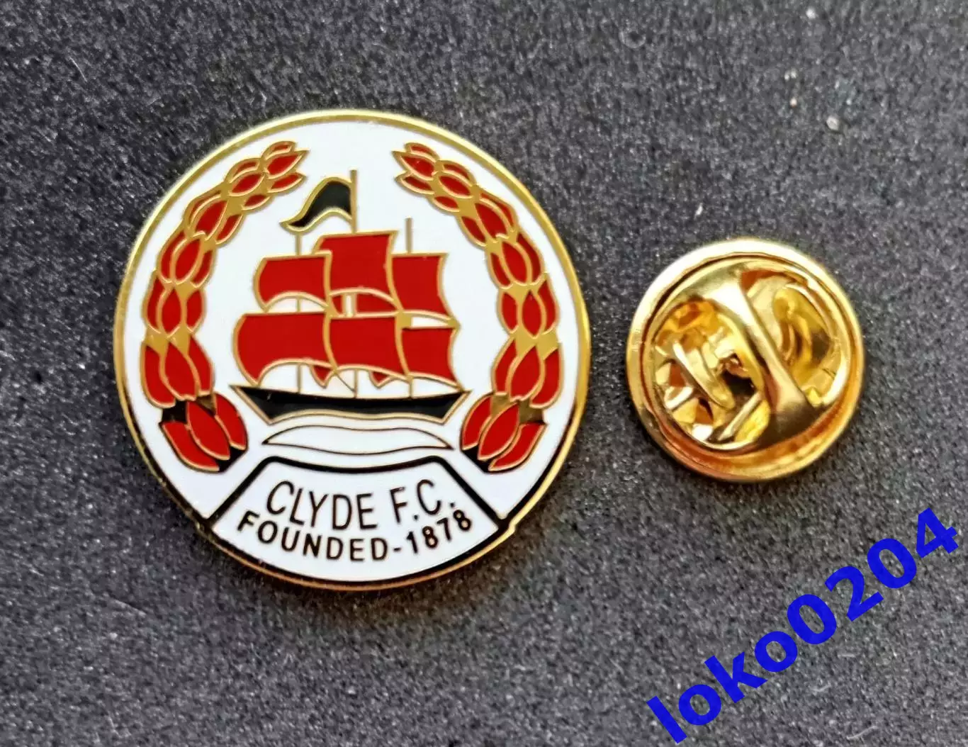 Футбол.Знак.Клубы мира. «Клайд» (англ. Clyde F.C.) - ШОТЛАНДИЯ.