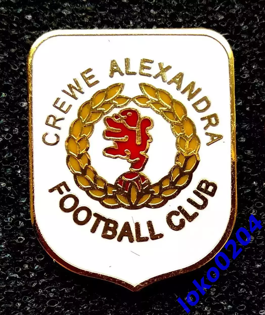 Футбол. Футбольный клуб. Знак. Крю Александра ФК - Crewe Alexandra FC - АНГЛИЯ.