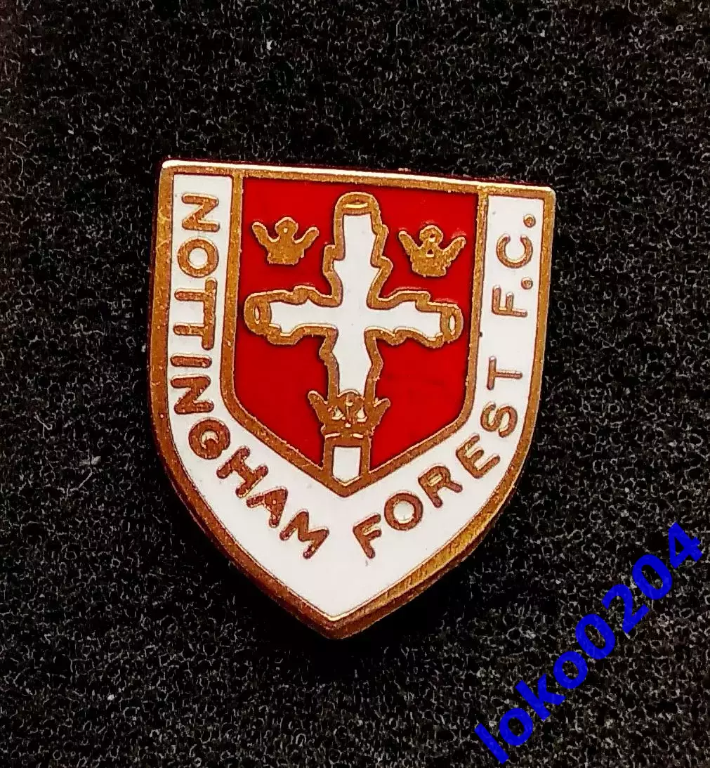 Футбол. Футбольный клуб. Знак. Ноттингем Форест ФК - АНГЛИЯ (80-е гг.)