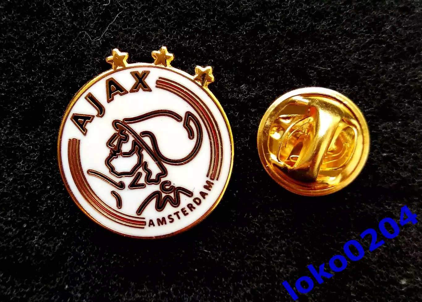 Знак.Футбол. АЯКС Амстердам - Amsterdamsche Football Club Ajax, НИДЕРЛАНДЫ.