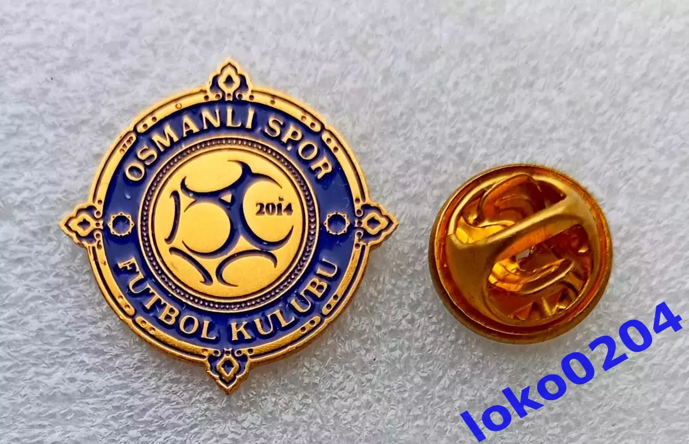 Знак.Футбол.Клубы мира. Османлыспор - Osmanlispor Futbol Kulubu - ТУРЦИЯ.