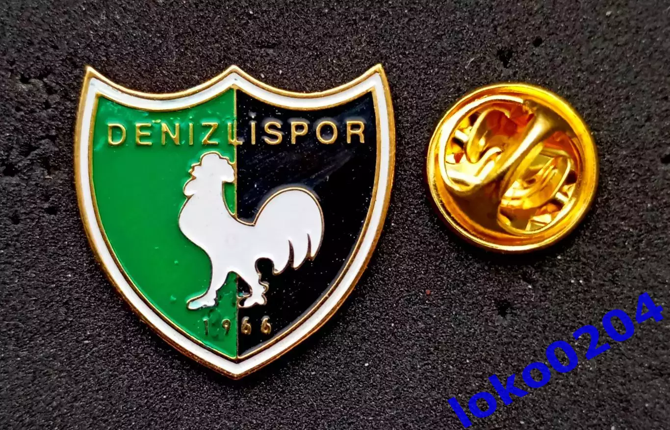 Знак.Футбол.Клубы мира. ДЕНИЗЛИСПОР - Denizlispor - ТУРЦИЯ.