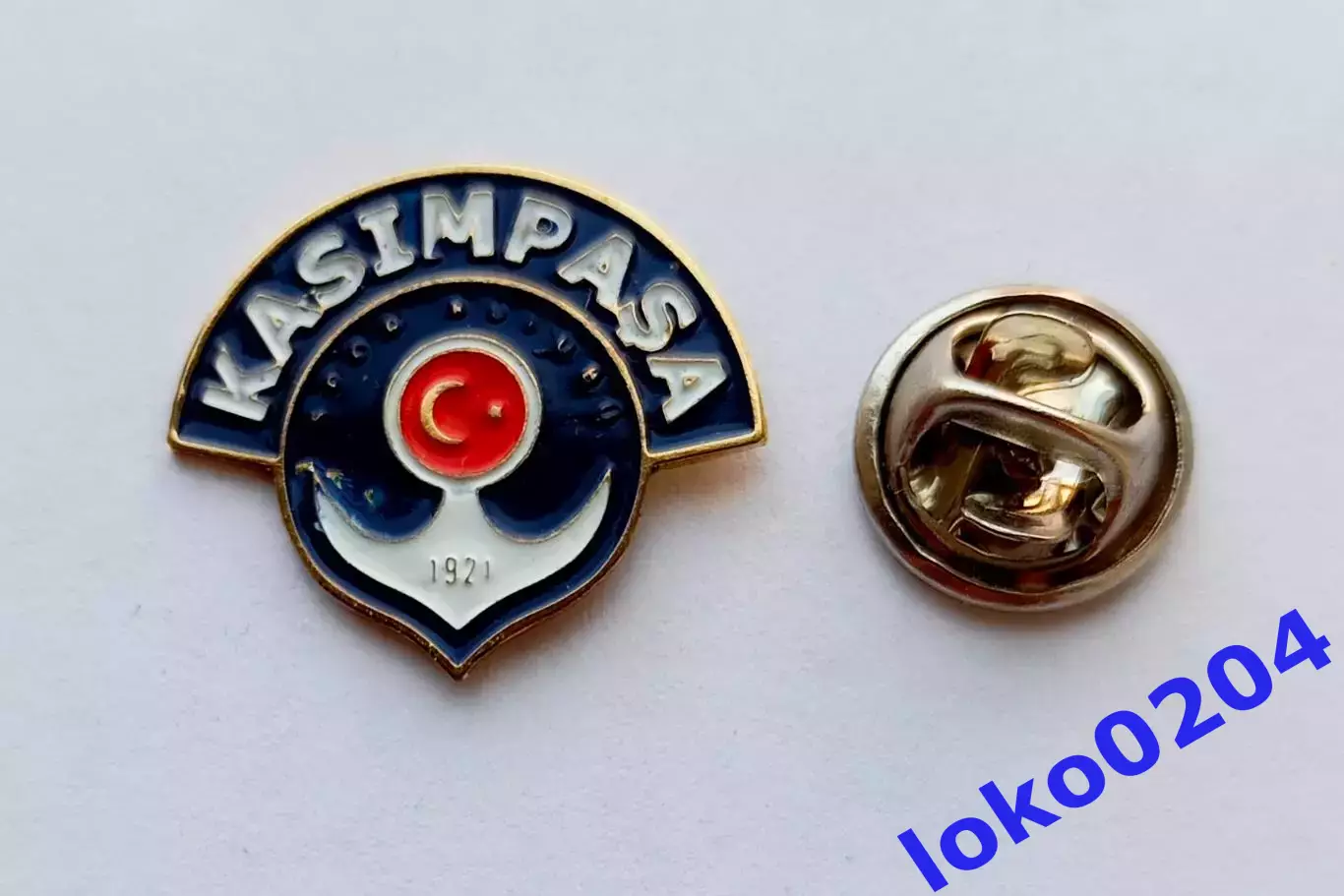 Знак.Футбол.Клубы мира. Касымпаша (тур. Kasimpasa Spor Kulubu) - ТУРЦИЯ.