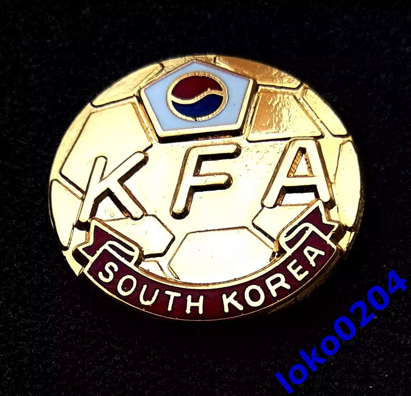 Знак Футбол Федерация - ЮЖНАЯ КОРЕЯ.