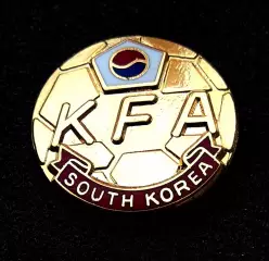 Знак Футбол Федерация - ЮЖНАЯ КОРЕЯ.