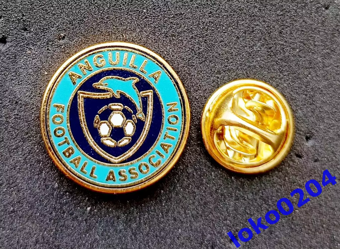 Знак Футбол Федерация - АНГИЛЬЯ.