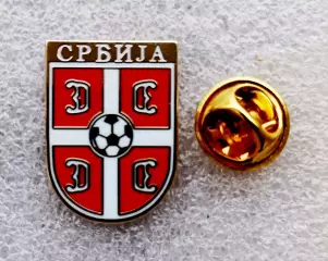 Знак Футбол Федерация - СЕРБИЯ.
