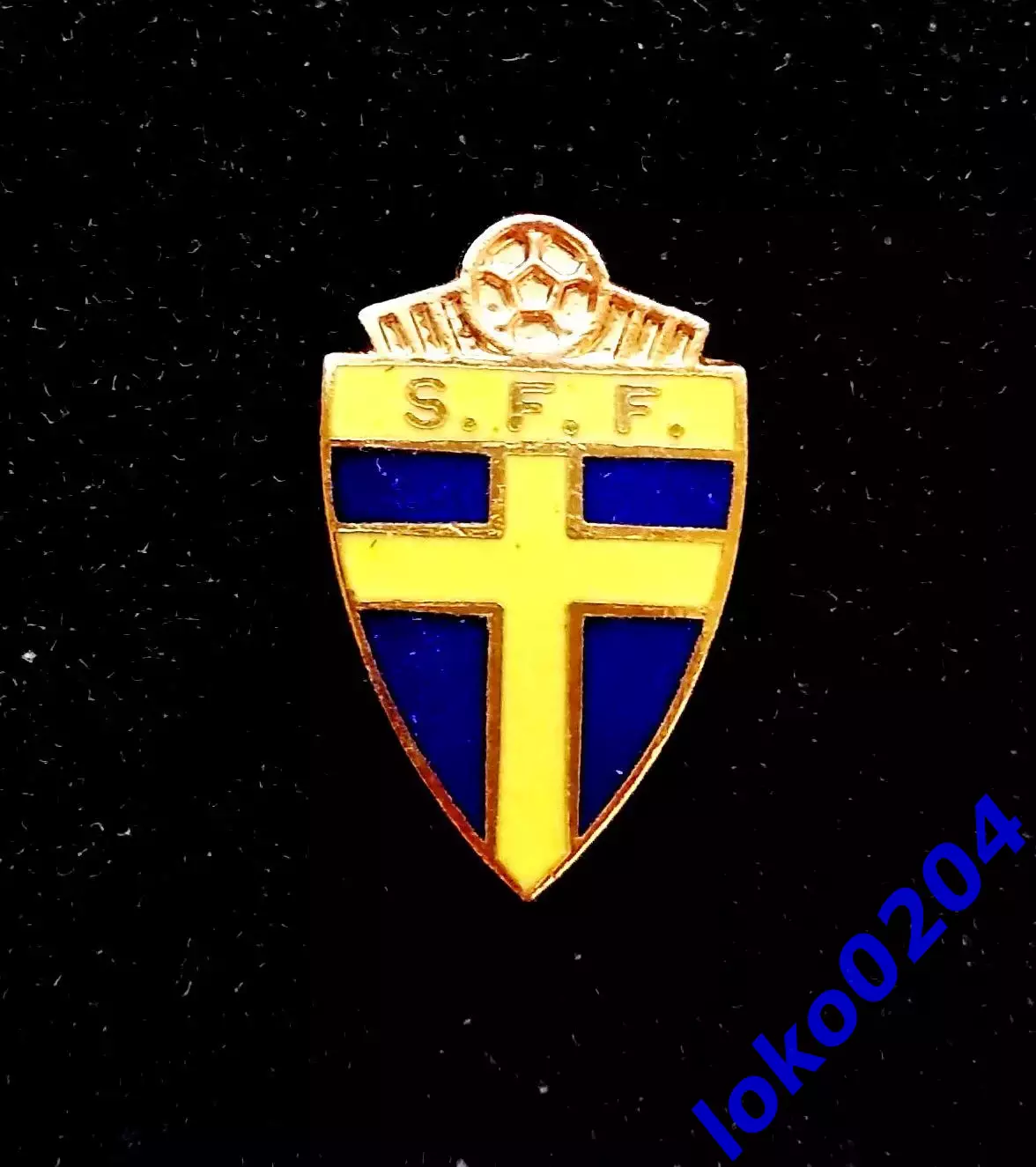 Знак Футбол Федерация - ШВЕЦИЯ.