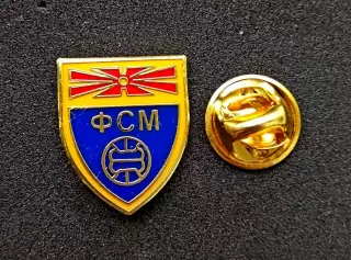 Знак Футбол Федерация - МАКЕДОНИЯ.