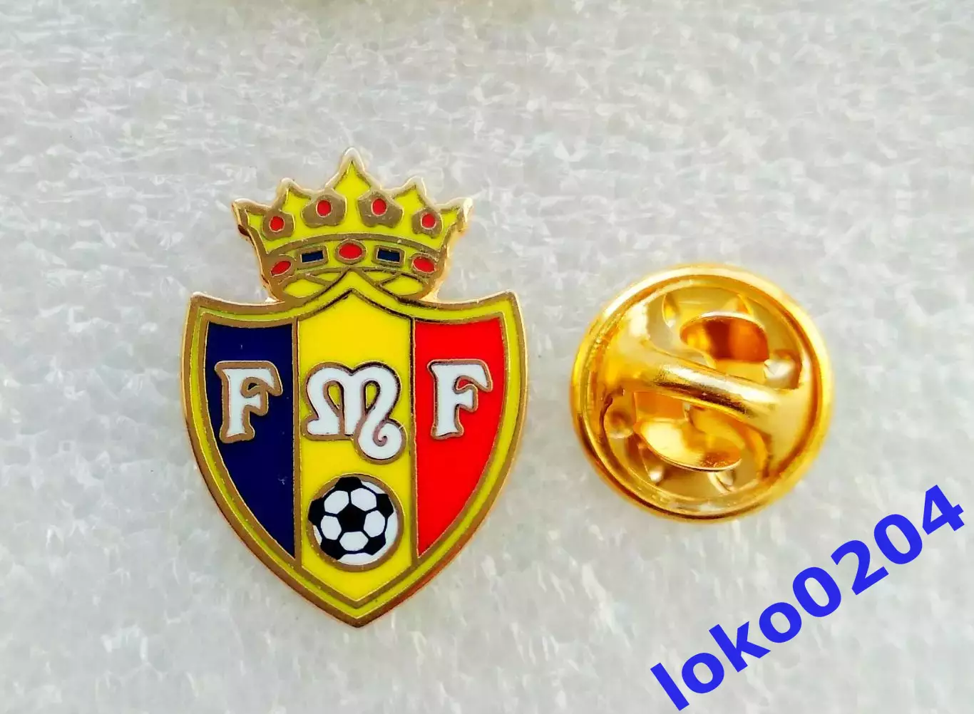 Знак Футбол Федерация - МОЛДОВА.