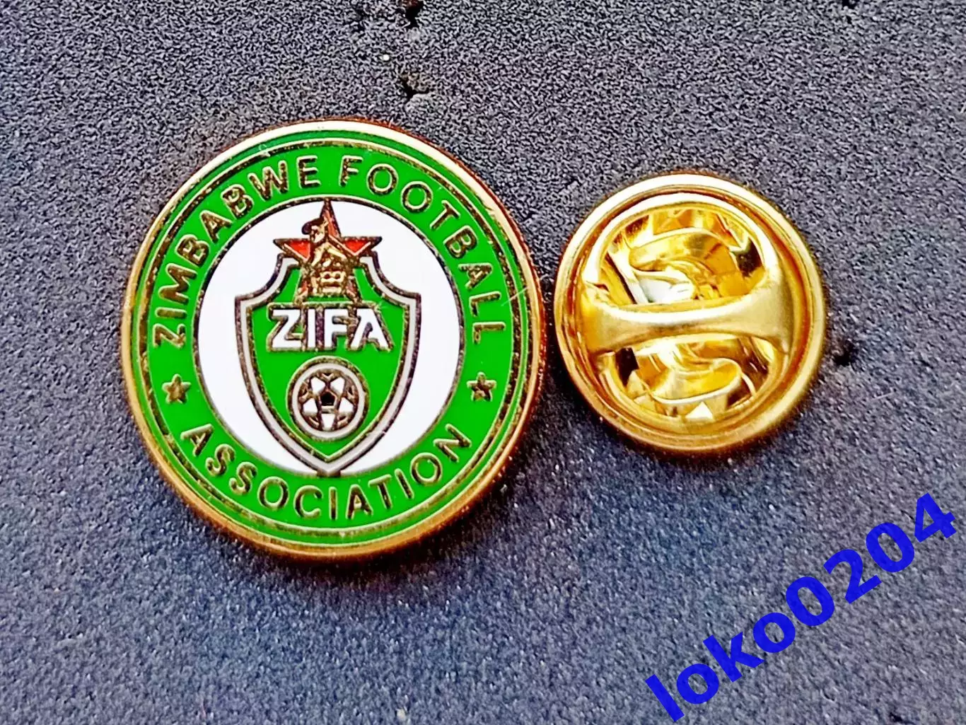 Знак Футбол Федерация - ЗИМБАБВЕ.