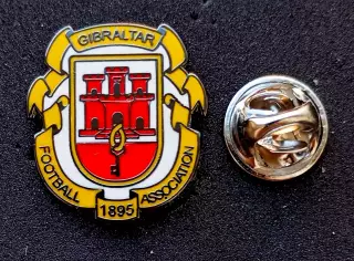 Знак Футбол Федерация - ГИБРАЛТАР.
