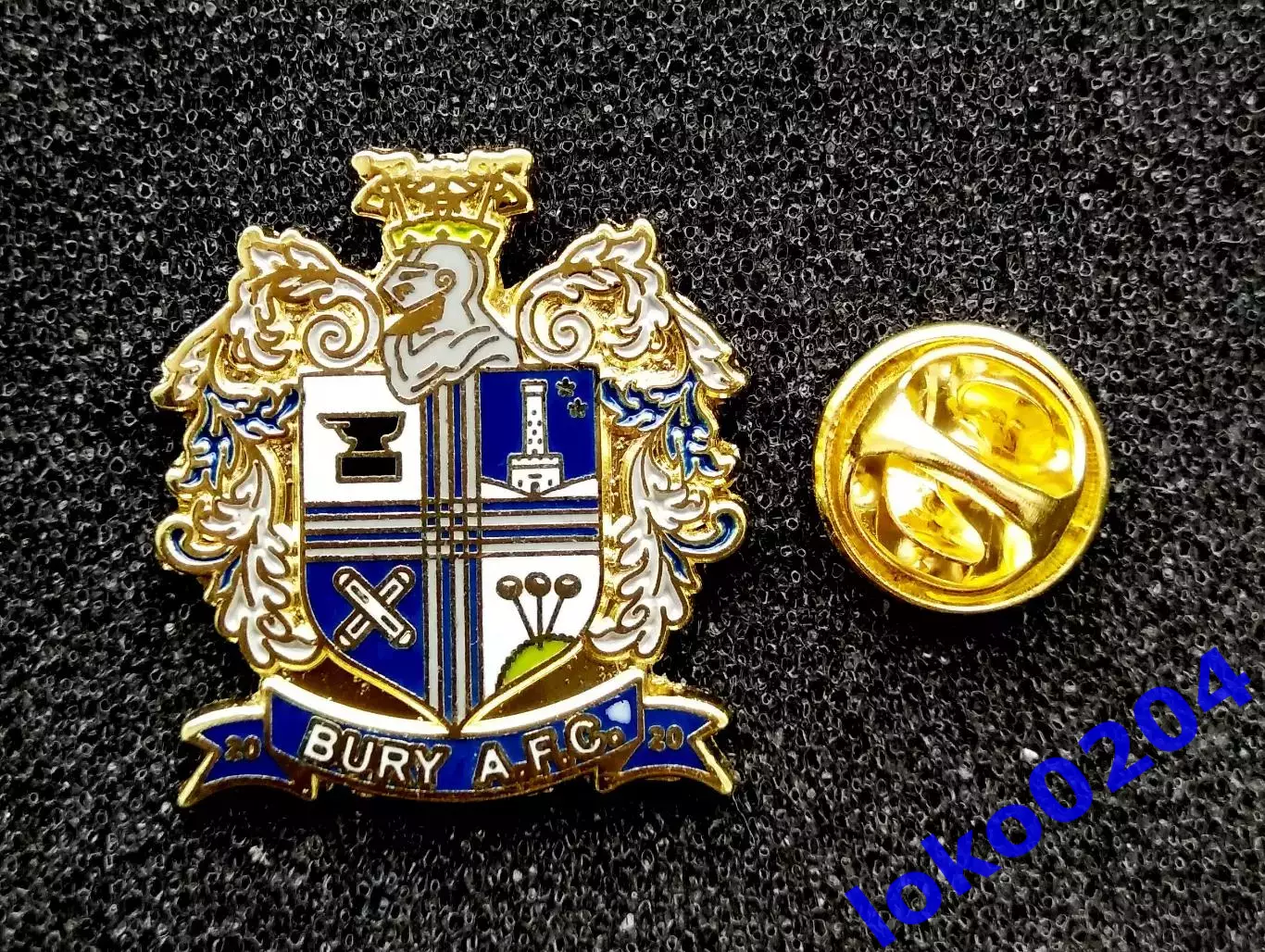 БЕРИ АФК - Bury AFC - АНГЛИЯ (23х26 мм).