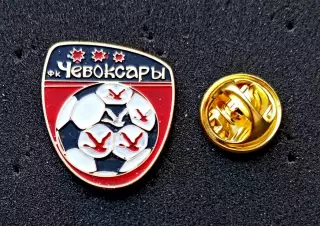 Футбол. Футбольный клуб. Знак. Ф.К. ЧЕБОКСАРЫ - РОССИЯ.