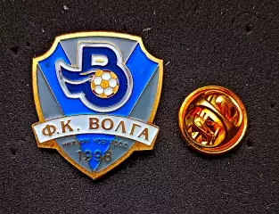 Футбол. Футбольный клуб. Знак. Ф.К. ВОЛГА Нижний Новгород - РОССИЯ.