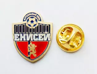 Футбол. Футбольный клуб. Знак. Ф.К. ЕНИСЕЙ Красноярск - РОССИЯ.