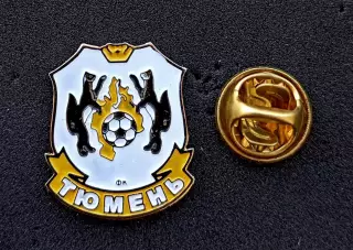 Футбол. Футбольный клуб. Знак. ФК ТЮМЕНЬ - РОССИЯ.