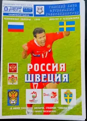 РОССИЯ - ШВЕЦИЯ 2008. Чемпионат Европы 2008.