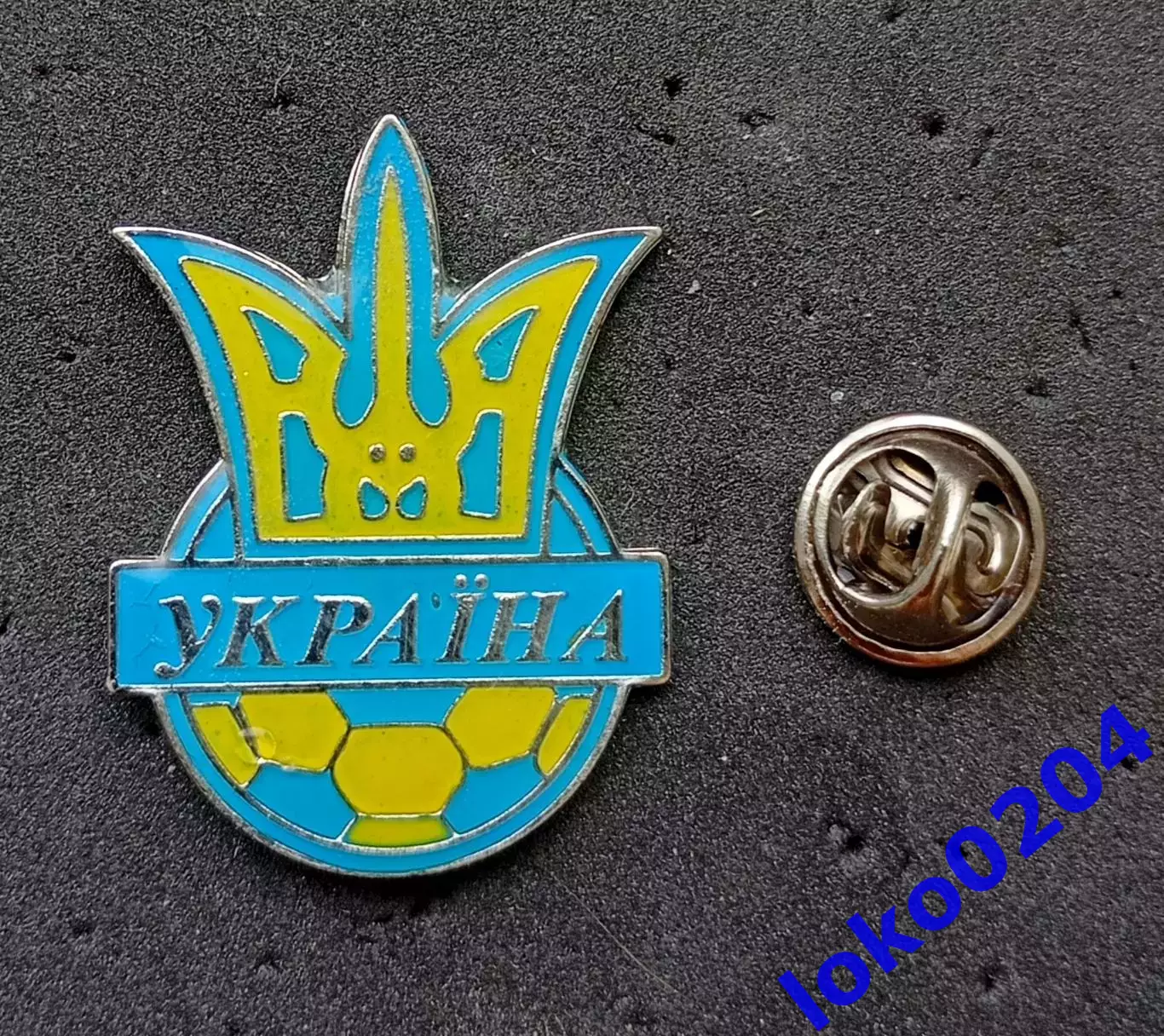 Знак. Федерация футбола УКРАИНЫ. Выпуск начала 2000-х гг.
