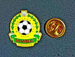 Футбол. Футбольный клуб. Знак. ФК НИВА Тернополь - УКРАИНА.