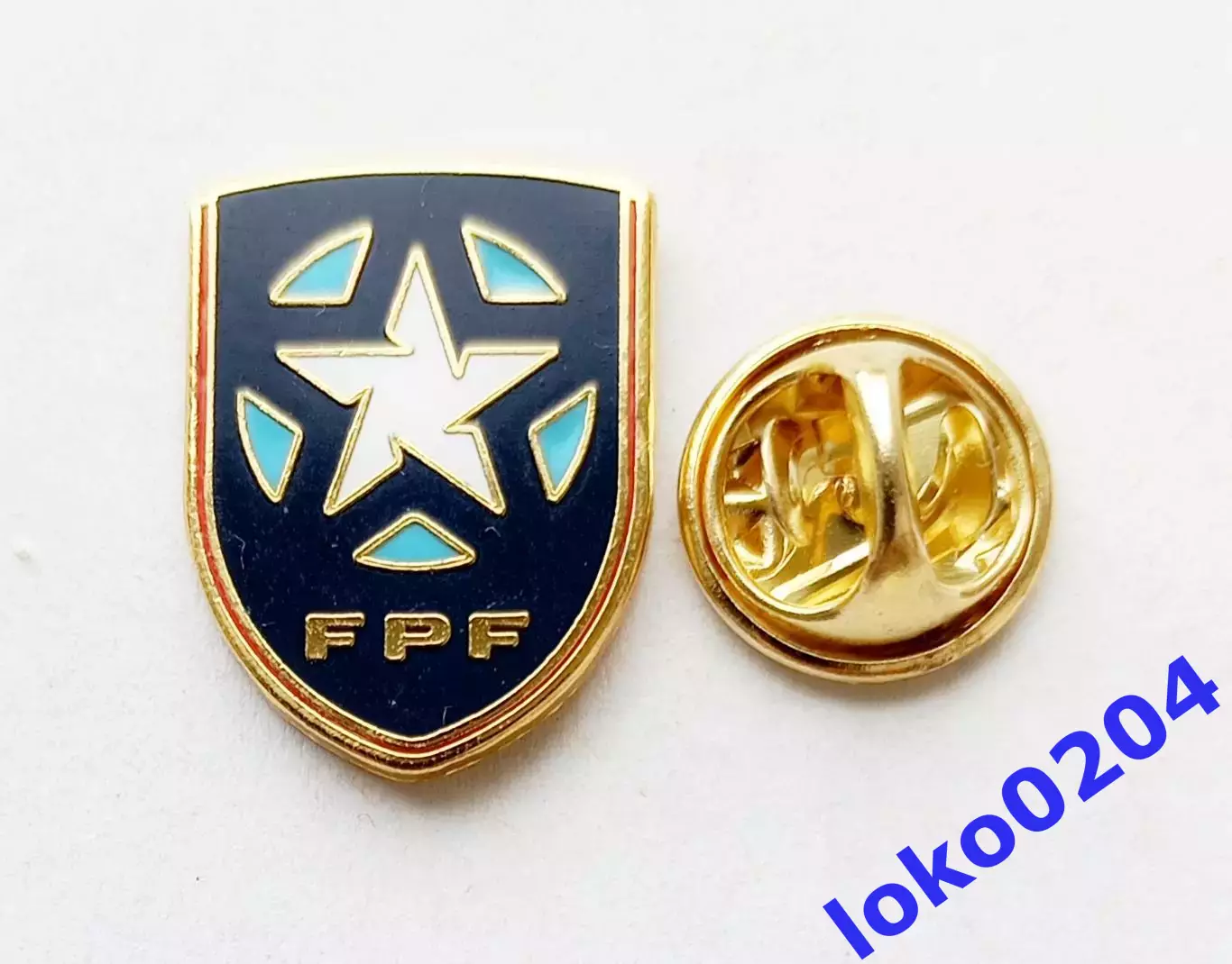 Знак Футбол Федерация - ПУЭРТО РИКО.
