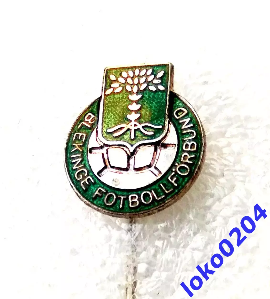 ШВЕЦИЯ. Региональная Федерация Футбола, клеймо SPORRONG.9