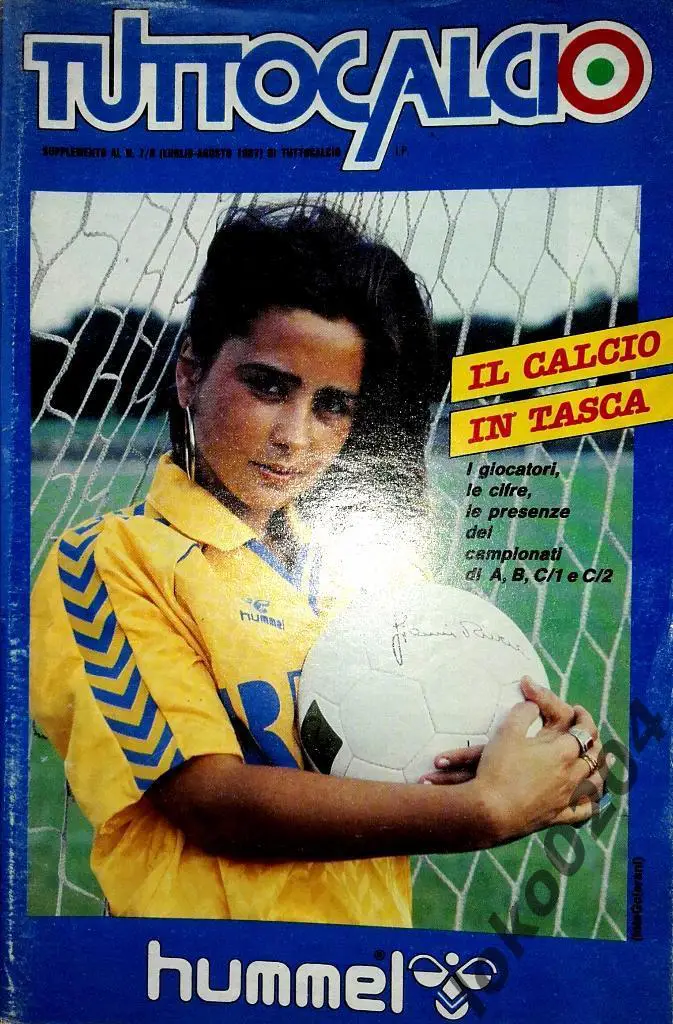 Полная статистика итальянского футбола за сезон 1986-87 гг. (на итал.языке)